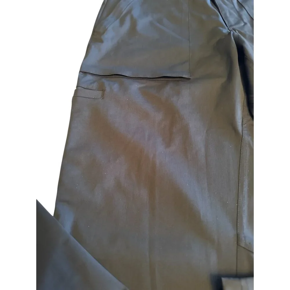 Alo Men's Black Pants 33R Lightweight Durable Polyester Cotton Blend Relaxed Fit - Picture 8 of 13